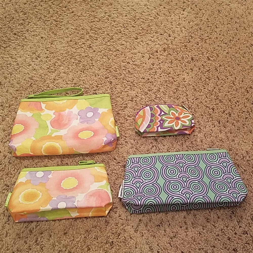 4 brand new clinique makeup bags